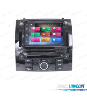 RADIO GPS ANDROID 11 PARA PEUGEOT 407 04–10