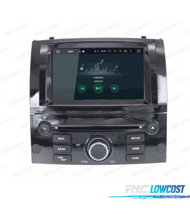 RADIO GPS ANDROID 11 PARA PEUGEOT 407 04–10