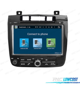 RADIO GPS ANDROID 10 PARA VOLKSWAGEN VW TOUAREG 10-14