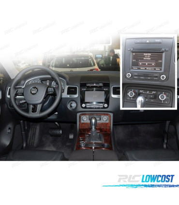 RADIO GPS ANDROID 10 PARA VOLKSWAGEN VW TOUAREG 10-14