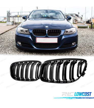 PARRILLAS BMW E90 LCI 08-12 LOOK M3 NEGRO BRILLO