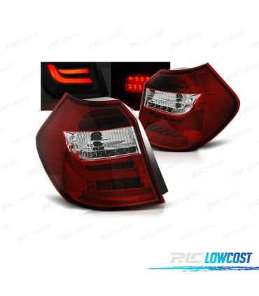PILOTOS BMW E81 E87 07-11 LIGHT BAR ROJOS