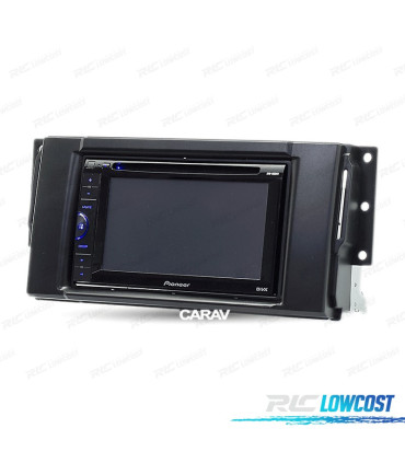 MARCO NEGRO RADIO 2-DIN PARA LAND ROVER FREELANDER DISCOVERY RANGE ROVER