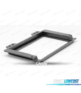 MARCO NEGRO RADIO 2-DIN PARA LAND ROVER FREELANDER 04-07