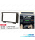 MARCO NEGRO RADIO 2-DIN PARA LAND ROVER FREELANDER 04-07