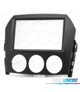 MARCO NEGRO RADIO 2-DIN PARA MAZDA MX-5 MIATA