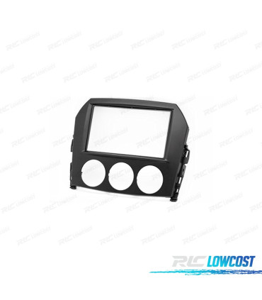 MARCO NEGRO RADIO 2-DIN PARA MAZDA MX-5 MIATA