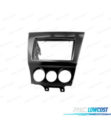MARCO NEGRO BRILLO RADIO 2-DIN PARA MAZDA RX-8 08-11