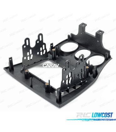 MARCO NEGRO BRILLO RADIO 2-DIN PARA MAZDA RX-8 08-11