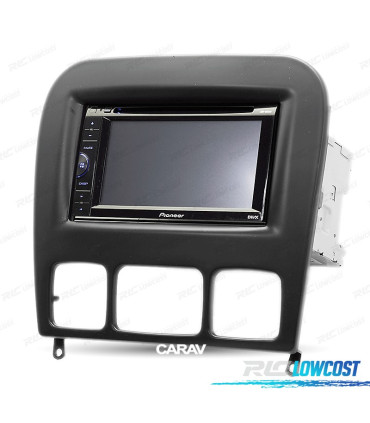 MARCO NEGRO RADIO 2-DIN MERCEDES CLASE S W220