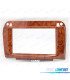 MARCO MADERA ALTO BRLLO RADIO 2-DIN PARA MERCEDES CLASE-CL CLASE-S