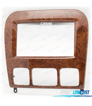 MARCO MADERA ALTO BRLLO RADIO 2-DIN MERCEDES CLASE-S W220