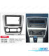 MARCO GRIS RADIO 2-DIN PARA SKODA OCTAVIA 08-13 CON AIRE ACONDICIONADO AUTOMÁTICO