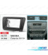 MARCO NEGRO RADIO 2-DIN PARA SKODA OCTAVIA 13+