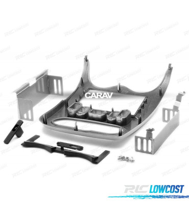 MARCO GRIS RADIO 2-DIN PARA RENAULT DACIA LOGAN SANDERO DUSTER NISSAN NP200