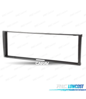 MARCO NEGRO RADIO 1-DIN PARA RENAULT CLIO MODUS MEGANE SCENIC