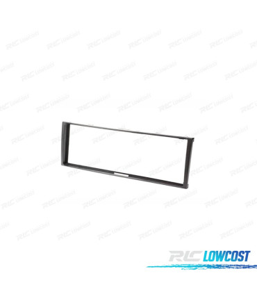 MARCO NEGRO RADIO 1-DIN PARA RENAULT CLIO MODUS MEGANE SCENIC