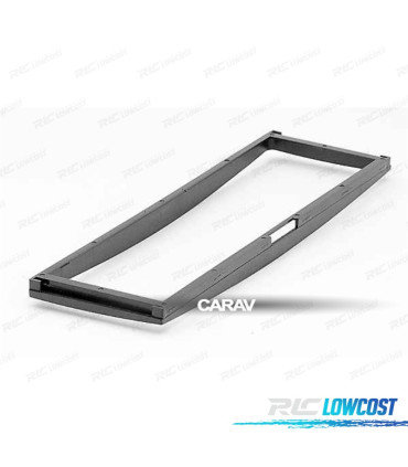 MARCO NEGRO RADIO 1-DIN PARA RENAULT CLIO MODUS MEGANE SCENIC
