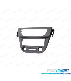 MARCO GRIS OSCURO RADIO 1-DIN PARA RENAULT MEGANE 08-15 FLUENCE 09+