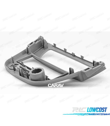 MARCO GRIS OSCURO RADIO 1-DIN PARA RENAULT MEGANE 08-15 FLUENCE 09+