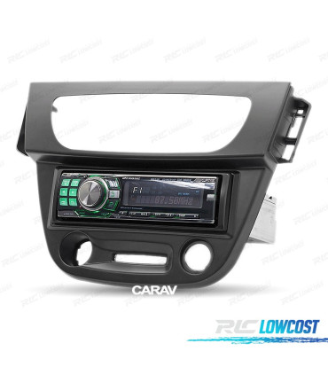MARCO GRIS OSCURO RADIO 1-DIN PARA RENAULT MEGANE 08-15 FLUENCE 09+