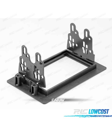 MARCO NEGRO RADIO 2-DIN PARA SAAB 9-5