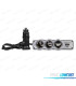 ADAPTADOR MECHERO COCHE 12V 3 ENTRADAS + USB