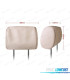 PAREJA DE REPOSACABEZAS DVD CON PANTALLA 9 COLOR BEIGE