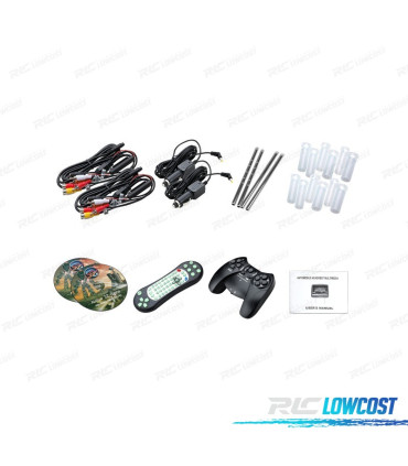 PAREJA DE REPOSACABEZAS DVD CON PANTALLA 9" TÁCTIL HD COLOR NEGRO Y HDMI
