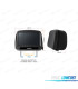 PAREJA DE REPOSACABEZAS DVD CON PANTALLA 9" TÁCTIL HD COLOR NEGRO Y HDMI