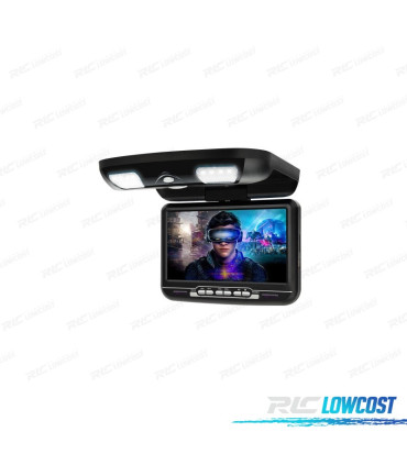 PANTALLA TECHO XTRONS DE 9" CON DVD Y JUEGOS