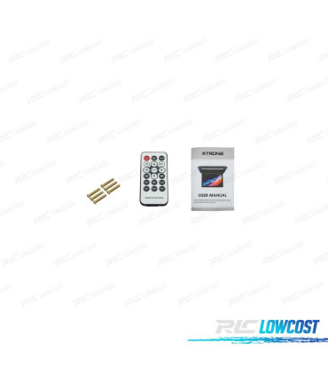 PANTALLA TECHO DE 12,1" HD CON HDMI 1080P USB SD Y LUZ