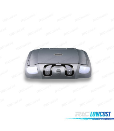 PANTALLA TECHO GRIS 15,6" CON DVD ALTAVOCES LUZ Y JUEGOS 32BITS