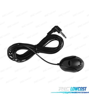 MICRÓFONO UNIVERSAL EXTERNO CONECTOR JACK MANOS LIBRES DE RADIO