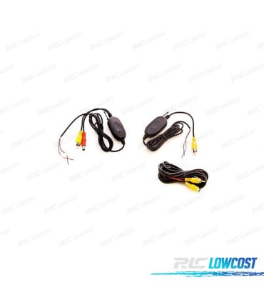 EMISOR + RECEPTOR WIRELESS CÁMARA TRASERA POR RCA