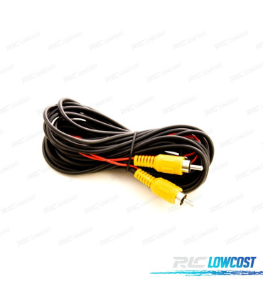 EMISOR + RECEPTOR WIRELESS CÁMARA TRASERA POR RCA