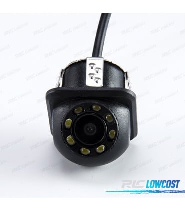 CAMARA DE APARCAMIENTO TRASERA CON LED PARA VISIÓN NOCTURNA