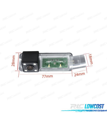 CAMARA DE APARCAMIENTO CON VISIÓN NOCTURNA VOLKSWAGEN VW GOLF VII Y AMAROK