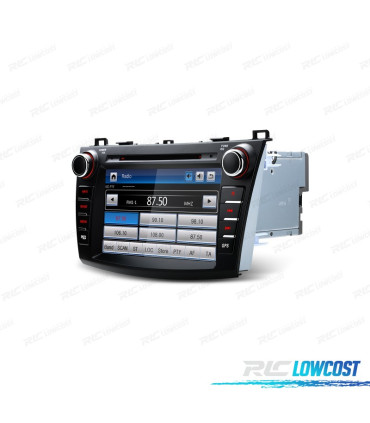 RADIO GPS ANDROID 8 PARA MAZDA 3 CANBUS MANDOS VOLANTE