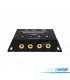 SPLITTER DE 4 CANALES 1 ENTRADA Y 4 SALIDAS RCA