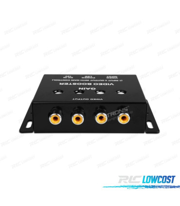 SPLITTER DE 4 CANALES 1 ENTRADA Y 4 SALIDAS RCA