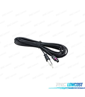 CABLE DE 6 METROS BMW CON CONEXIÓN DE RADIO EN EL MALETERO