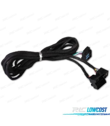 CABLE DE 6 METROS ISO COCHES BMW CON CONEXIÓN EN EL MALETERO