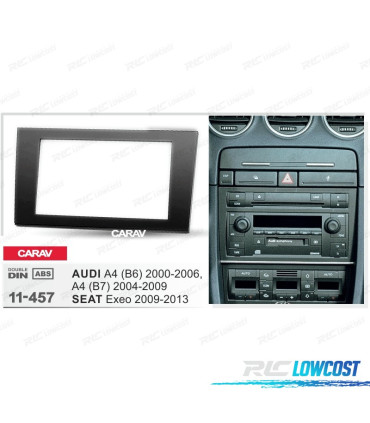 MARCO NEGRO RADIO 2-DIN AUDI A4 Y SEAT EXEO