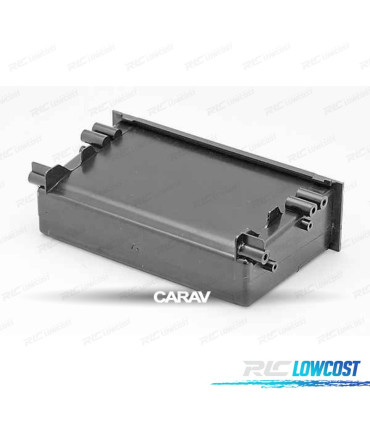 CAJA ALMACENAMIENTO RADIO 1-DIN UNIVERSAL 180*50*98 MM