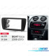 MARCO NEGRO RADIO 2-DIN PARA SEAT IBIZA 08-15