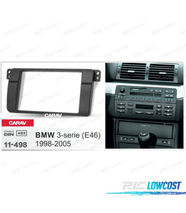 MARCO NEGRO RADIO 2-DIN PARA BMW SERIE 3 E46