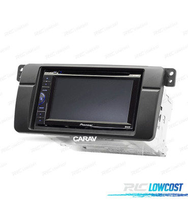 MARCO NEGRO RADIO 2-DIN PARA BMW SERIE 3 E46