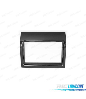 MARCO NEGRO BRILLO RADIO 2-DIN PARA CITROEN JUMPER PEUGEOT BOXER FIAT DUCATO
