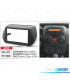 MARCO NEGRO RADIO 2-DIN PARA CITROEN NEMO PEUGEOT BIPPER FIAT FIORINO, QUBO